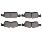 Set of 2 Ceramic Brake Rotors and Pads for Jeep Grand Cherokee (2011–2018)