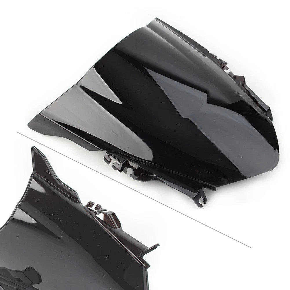 Front Windshield for Honda CBR500R (2013–2015) - Windproof Bright Black