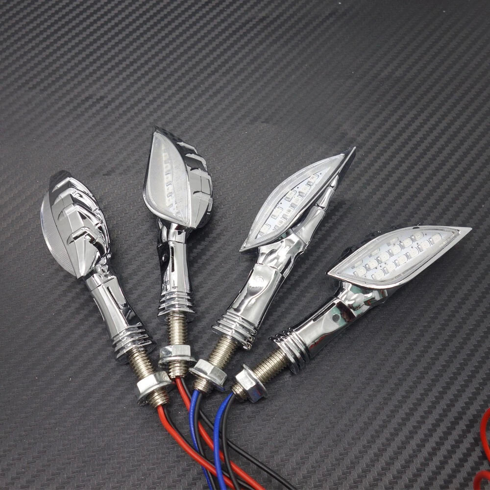 4X LED Turn Signal Lights for Yamaha FZ8 Raider (2010–2016)