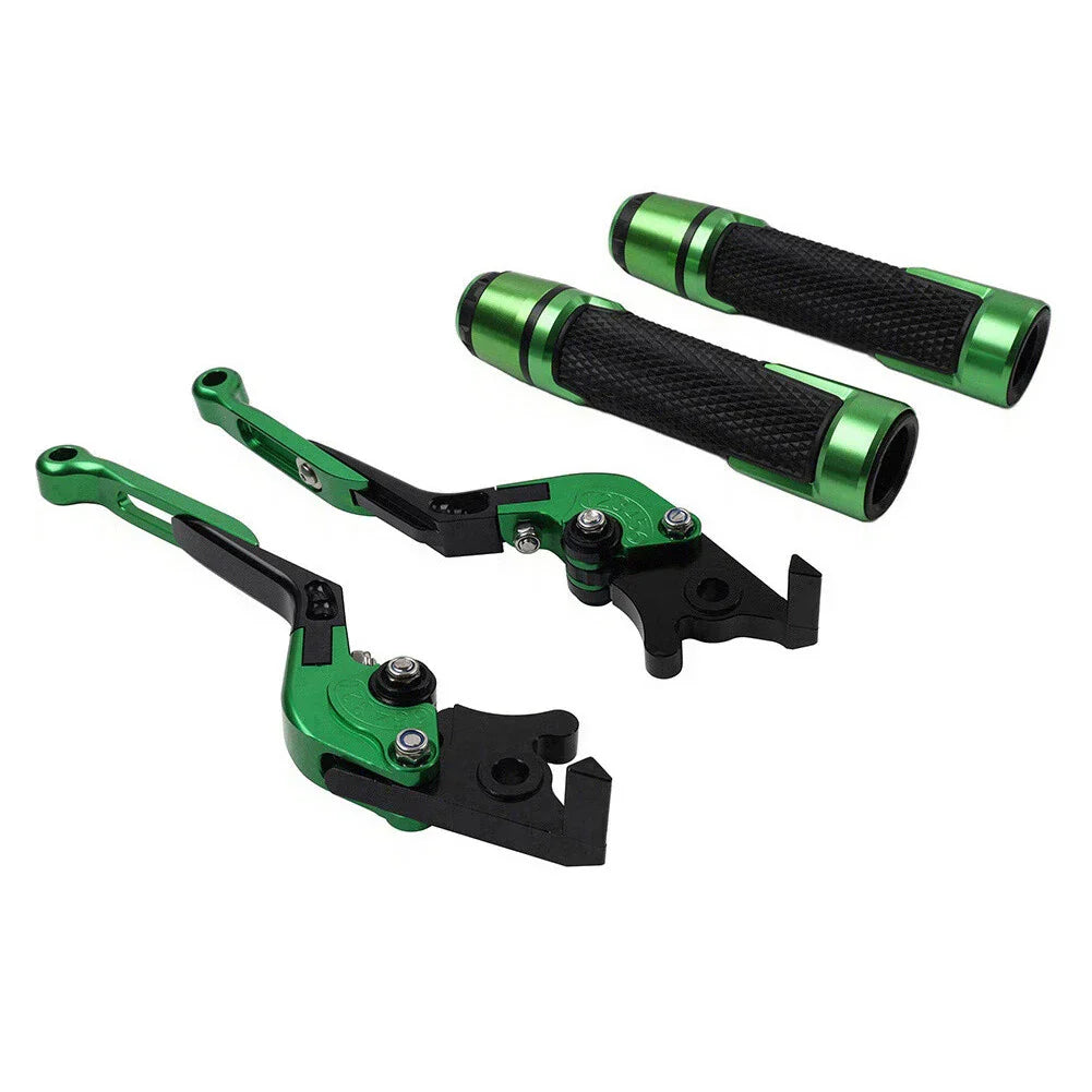 Extendable Brake Clutch Levers & Handlebar Grips for Suzuki GSX-S750 (2017-2023)