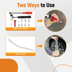 Dent Removal Rods for Universal Automotive Use (Paintless Repair Tool)