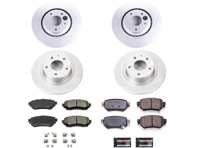Brake Pad and Rotor Kit for Mazda 6 (2019–2020) YK531NB