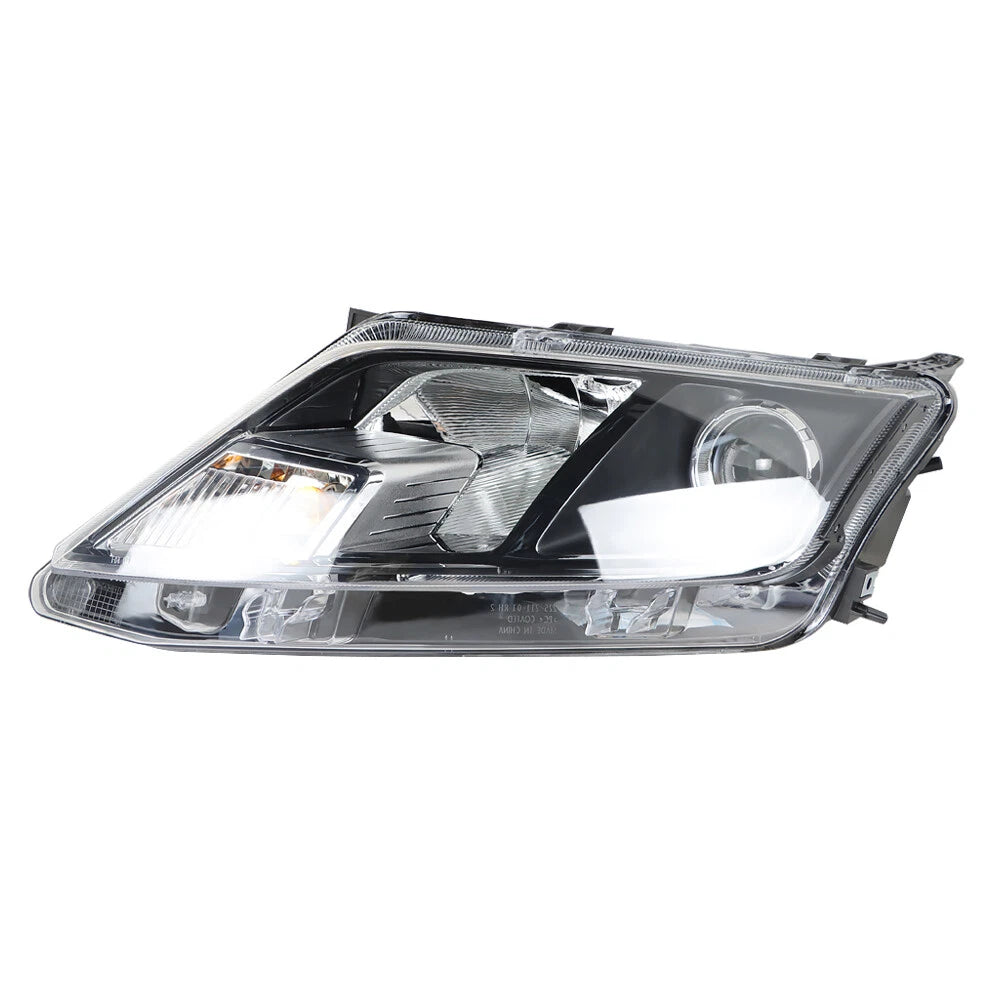 Front Headlight Headlamp Black for Ford Fusion (2010-2012)