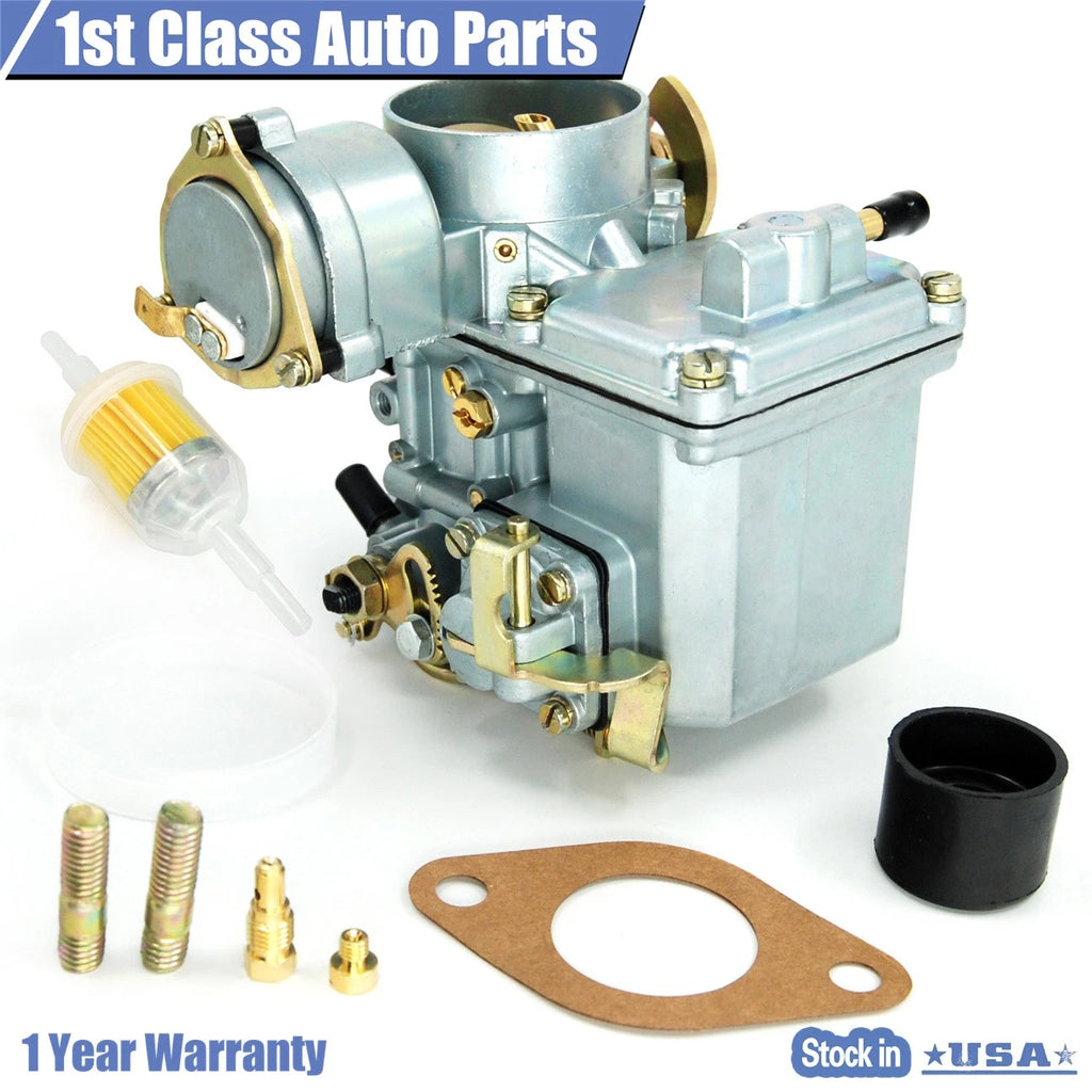 34 Pict-3 Carburetor for VW Beetle (1971–1979) Dual Port 12V