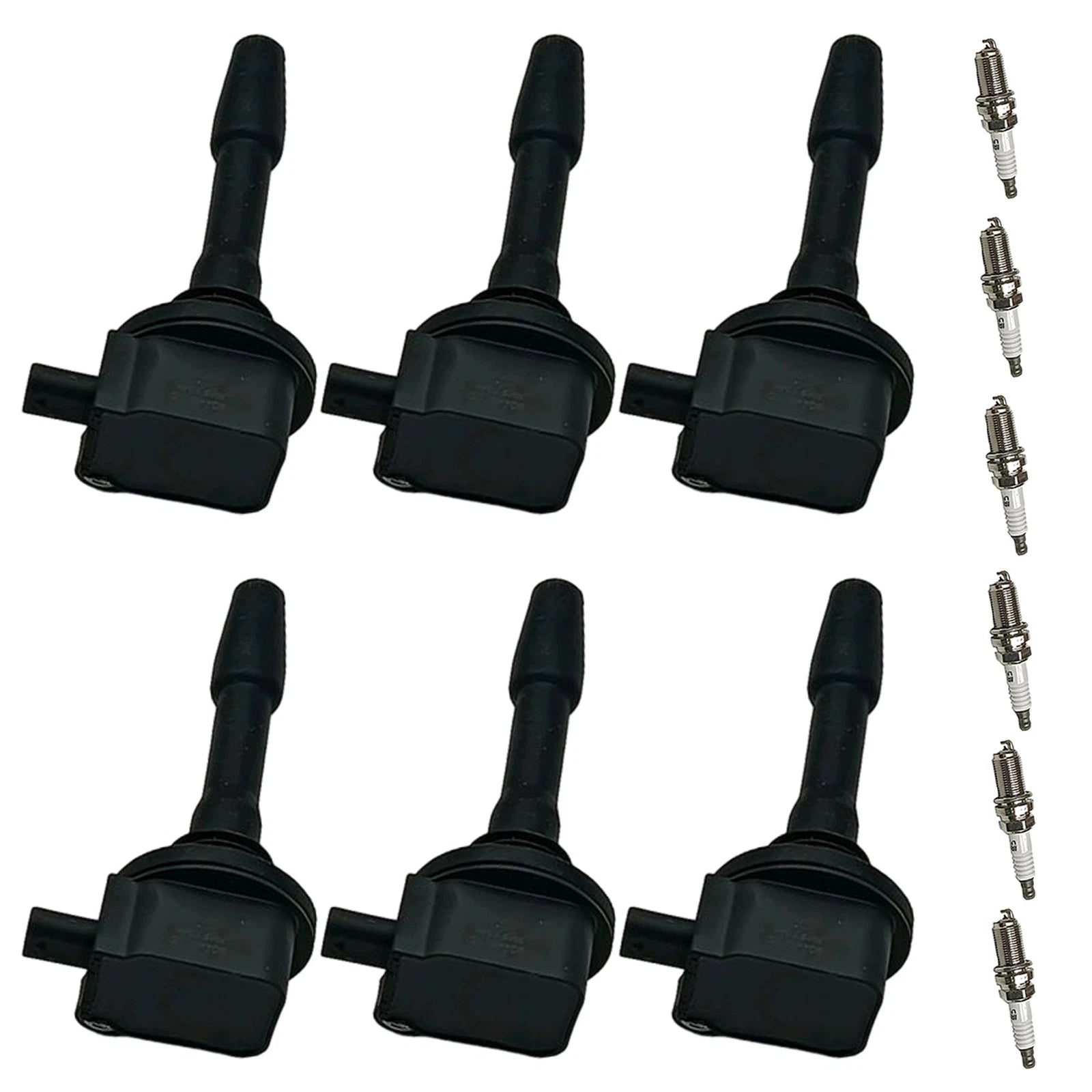6X Ignition Coil & Iridium Spark Plug for Ford F150 (2018-2021)