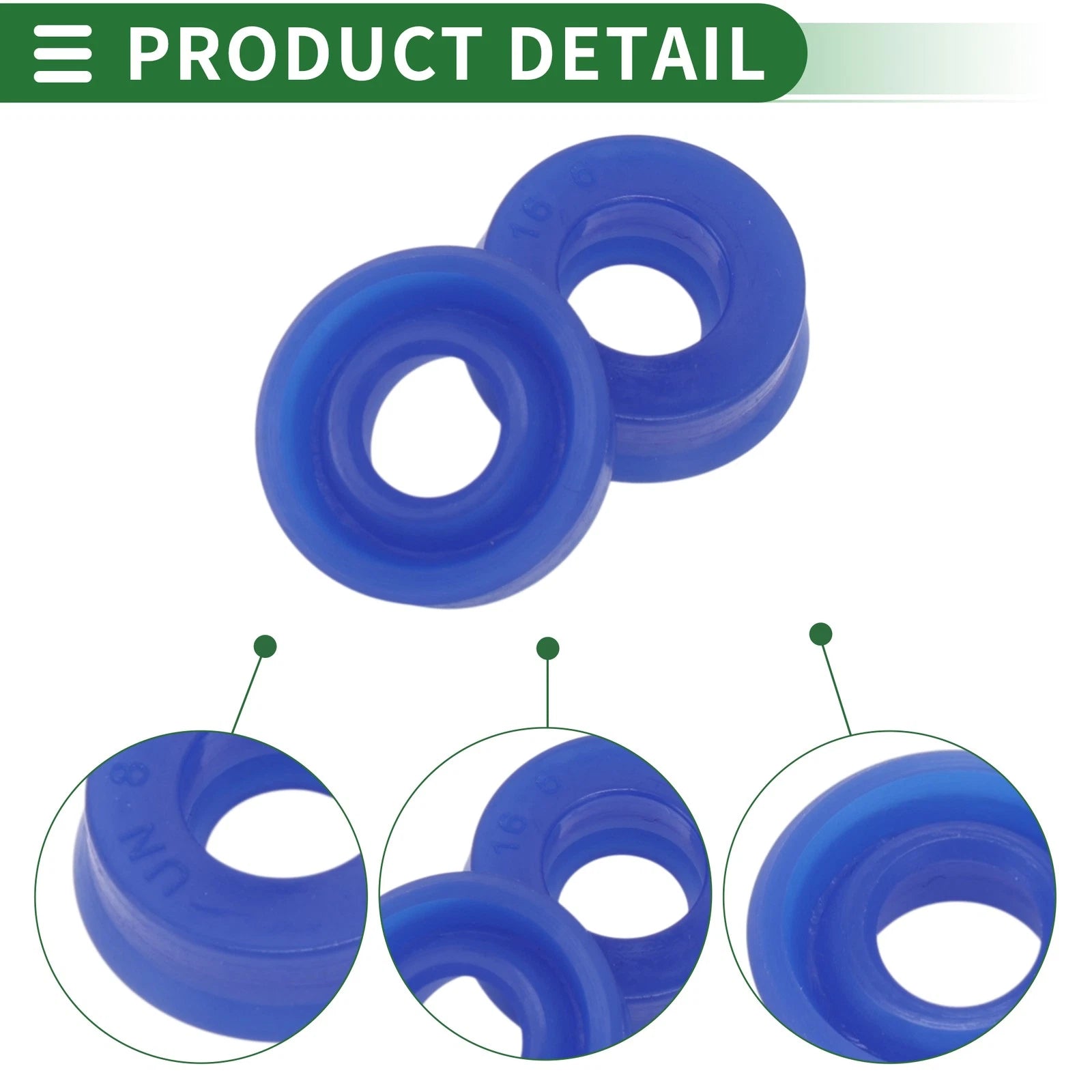 10X Oil Seal Rotary Shaft Seal 8x16x6mm for Various Models 