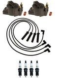 2X Ignition Wires & 4 Spark Plugs Kit for GMC Sonoma, Chevy S10 (1994–2004)
