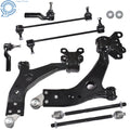 Set of 4 Front Control Arms Ball Joints Sway Bar Links for Ford Escape (2013–2018)