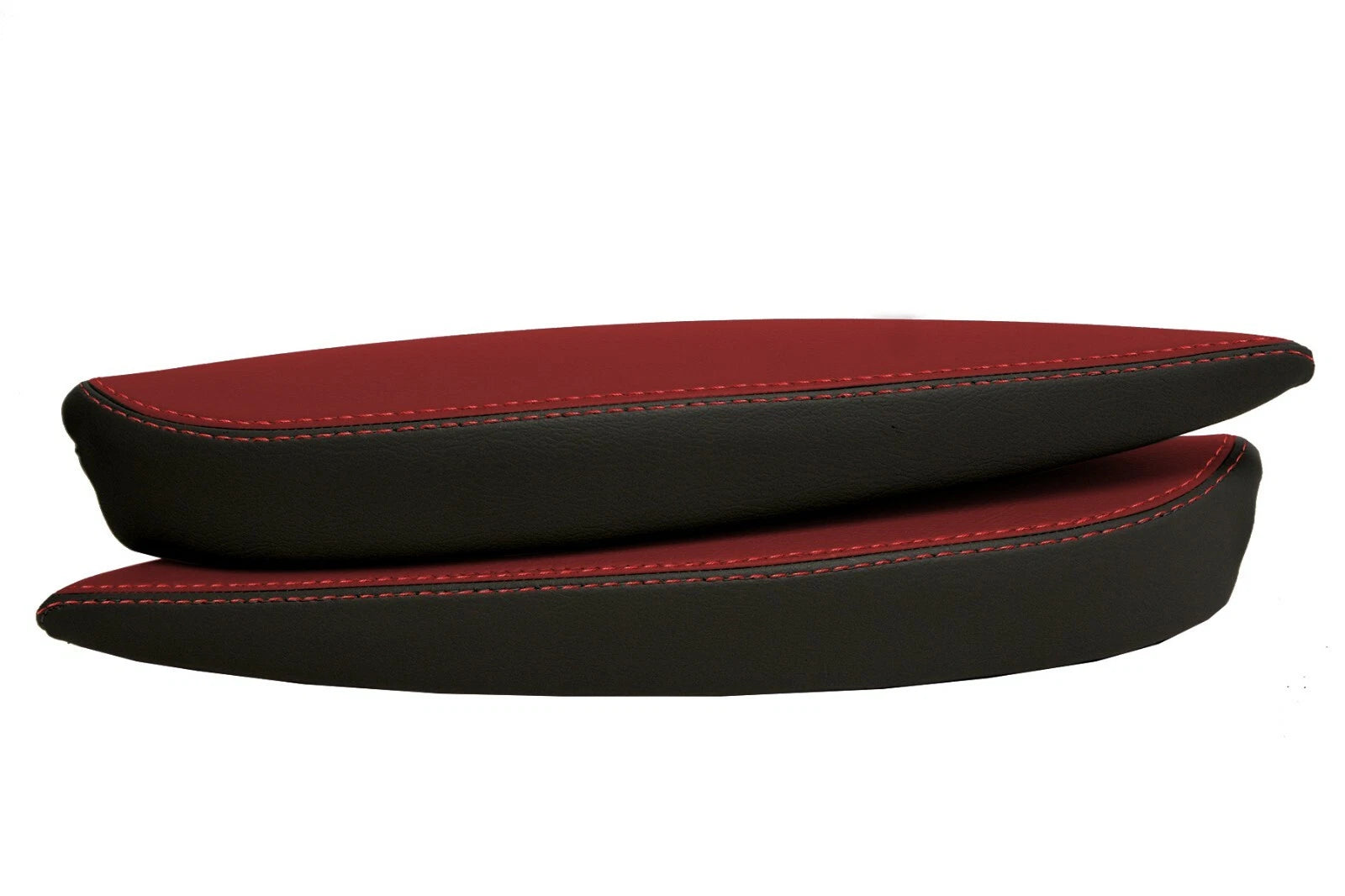 Armrest Door Panel Cover for Mini Cooper R55 (2007–2015) Red & Black