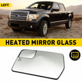 Left Driver Side Heated Glass Mirror for Ford F150 (2011–2014)