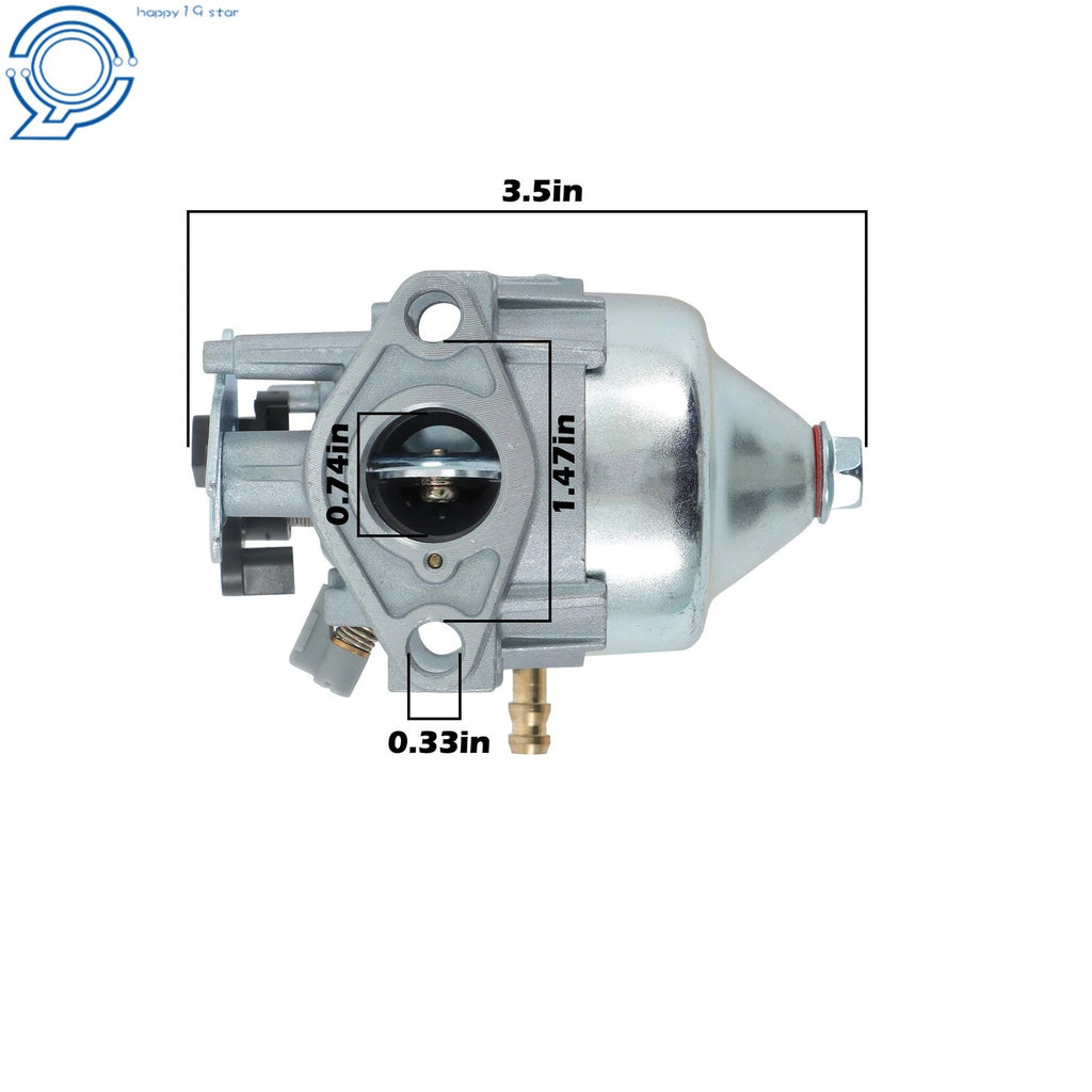 Carburetor Kit 16100-Z9L-811 for Honda GCV170LA HRN216 HRX217 (2010–2023)