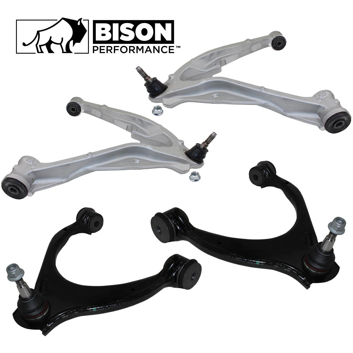 Set of 4 Control Arms for Chevy GMC Police Pkg