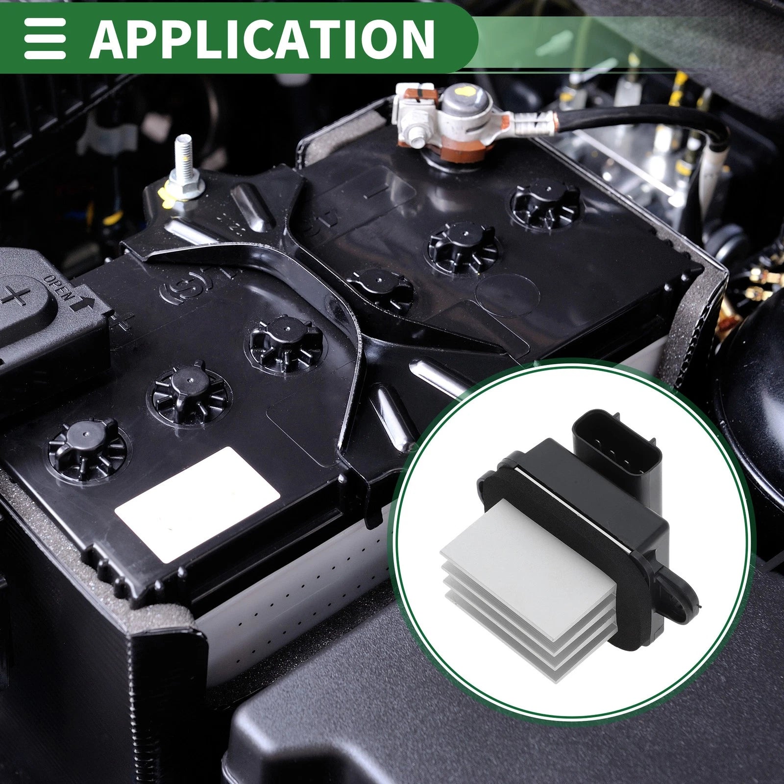 HVAC Blower Motor Resistor for Nissan Navara D40 (2014)