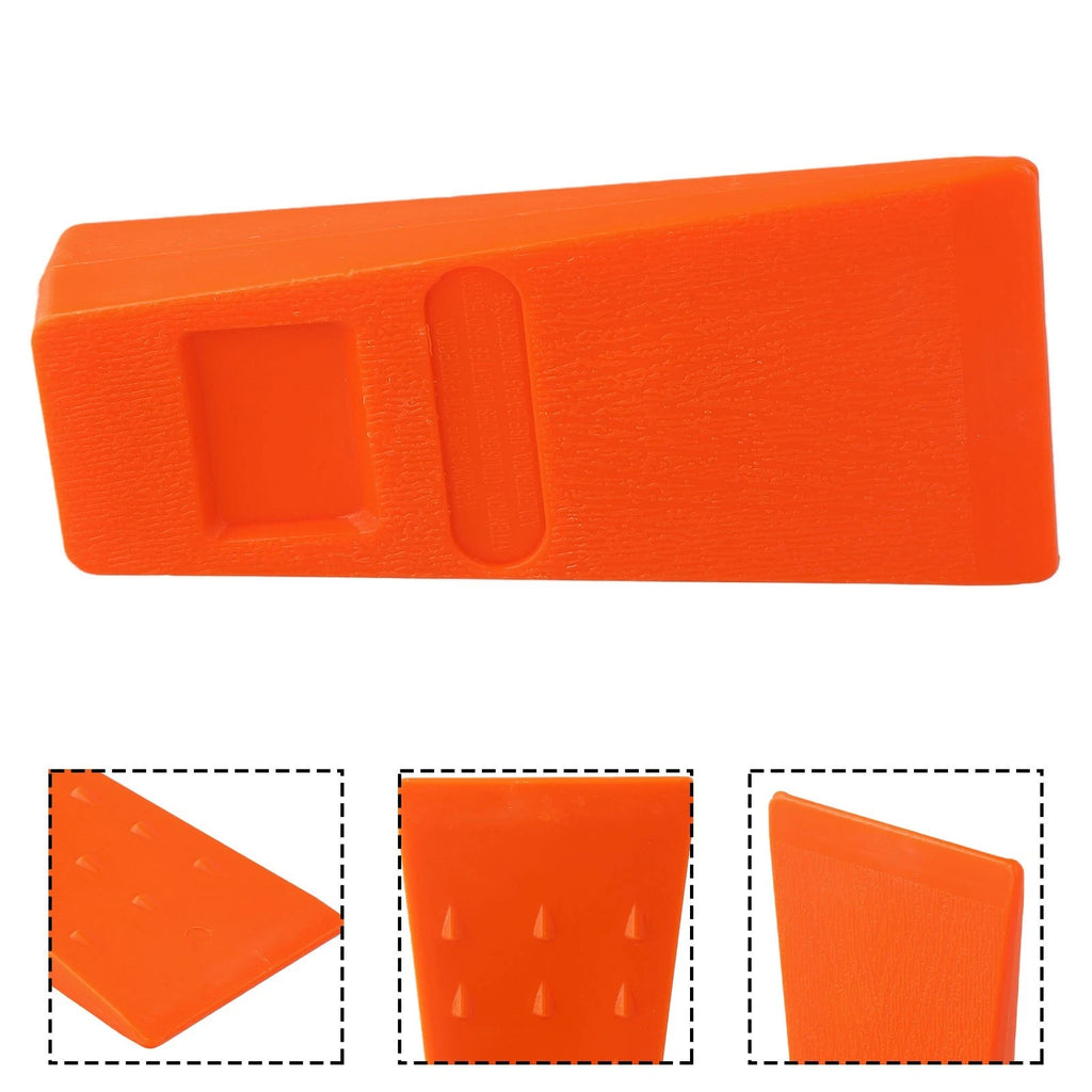 Tree Felling Wedge with Spikes for Safe Cutting (1 Piece)