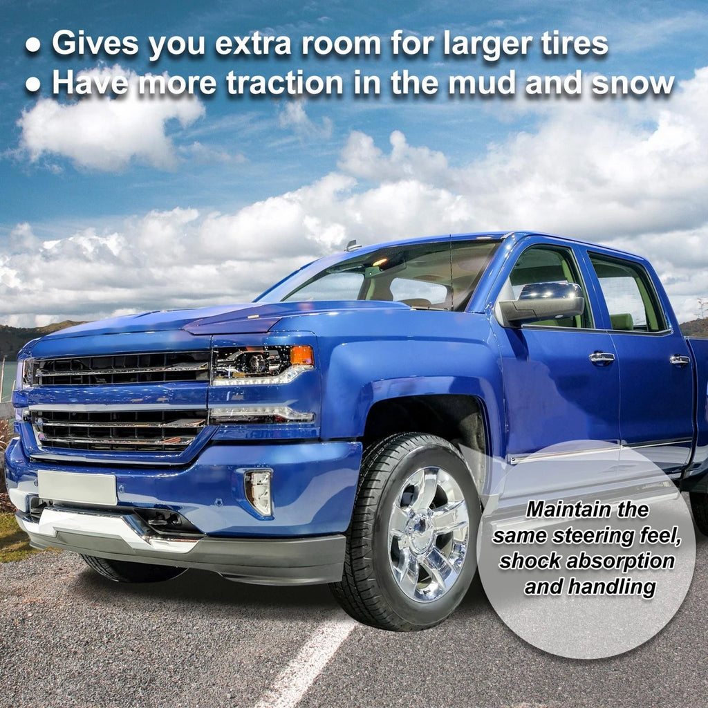 2 Inch Front Leveling Lift Spacers Kit for GMC Sierra 1500 2WD 4WD (2007–2019)