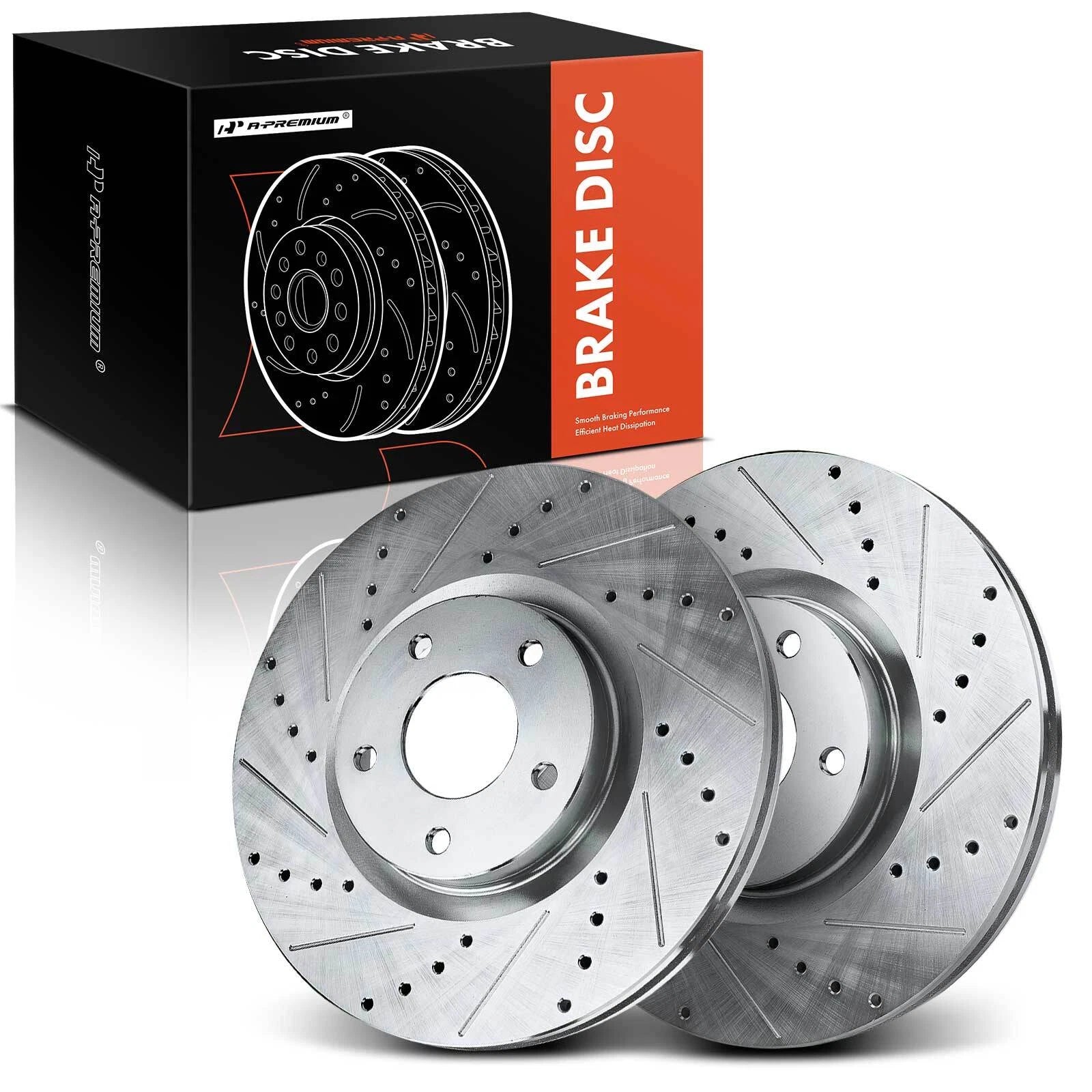 Front Drilled Brake Rotors for Nissan Murano (2009–2011)