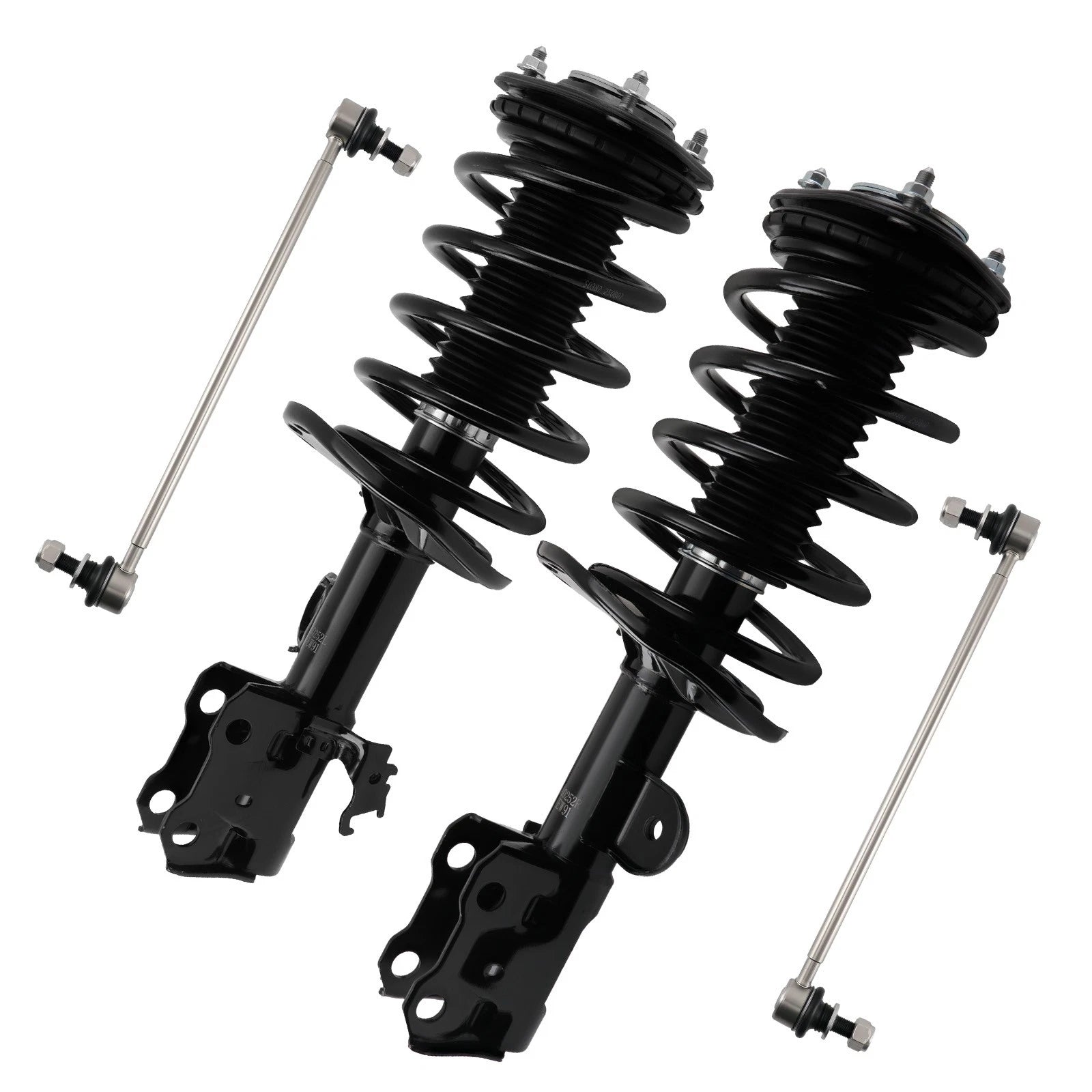Front Struts Assembly & Sway Bar Links Kit for Toyota Prius (2010–2015)