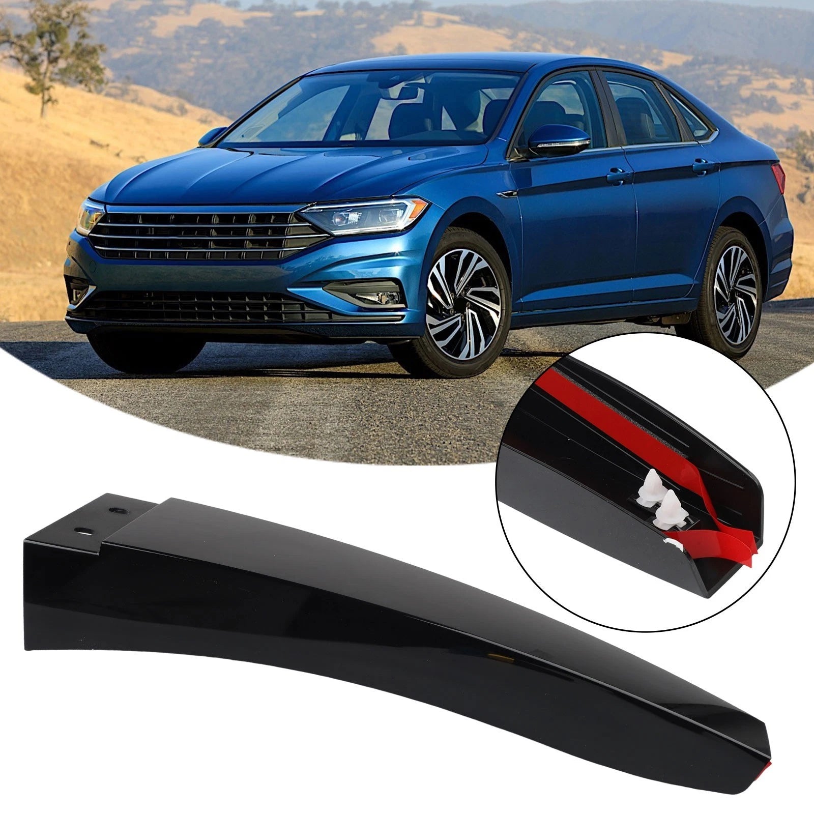 Front Right B Pillar Cover Trim for Jetta (2011–2018) OEM 5C6853290041