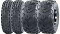 Set of 4 WANDA Sport ATV Tires 21x7-10 22x11-10 for ATV