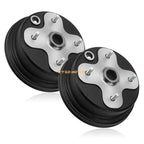2 Front Wheel Brake Hubs for Yamaha ATV (3HN-25111-02-00, 3HN-25111-01-00)