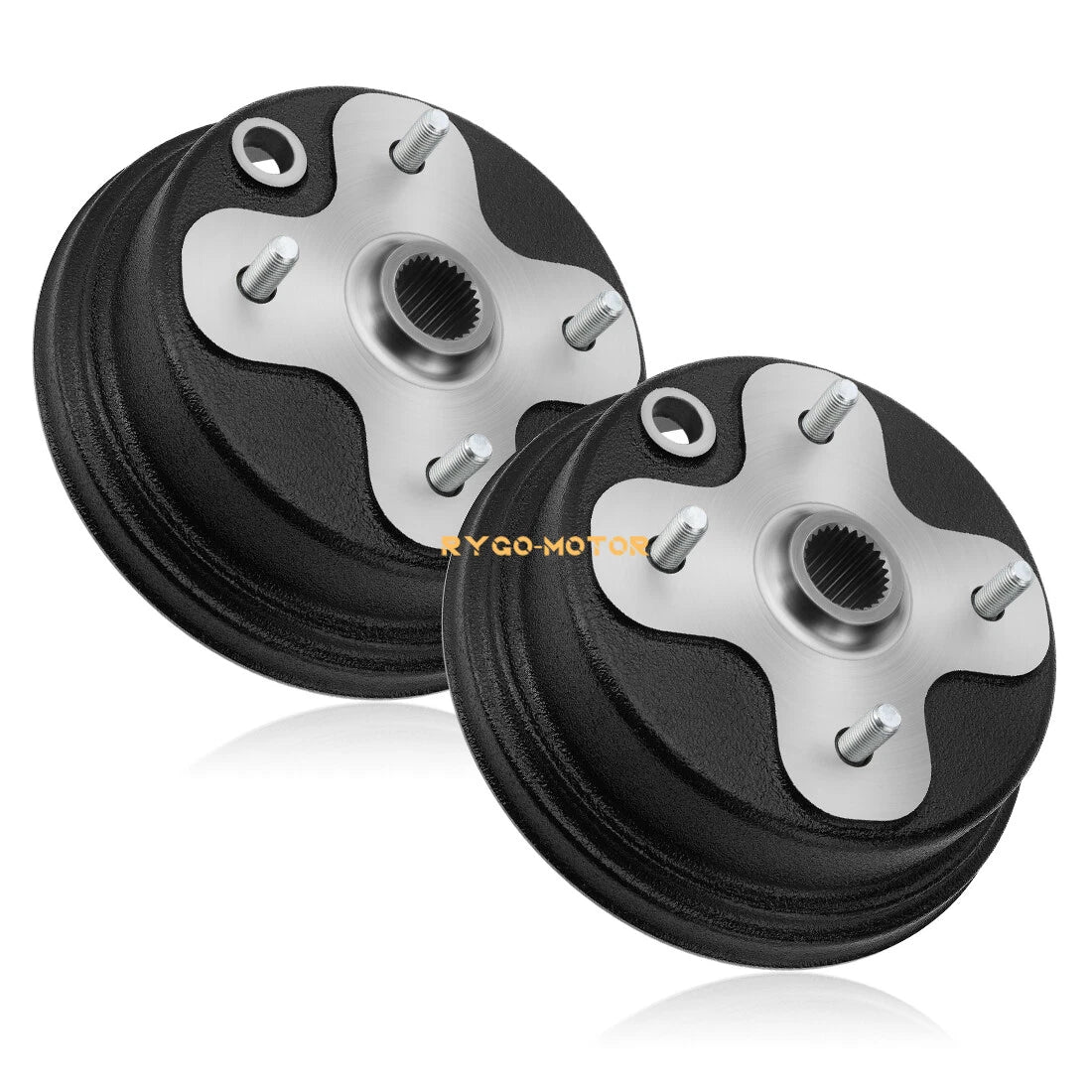 2 Front Wheel Brake Hubs for Yamaha ATV (3HN-25111-02-00, 3HN-25111-01-00)