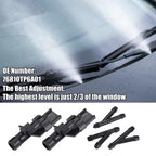 Set of 2 Windshield Washer Nozzles No. 76810TP6A01 for Honda Accord 