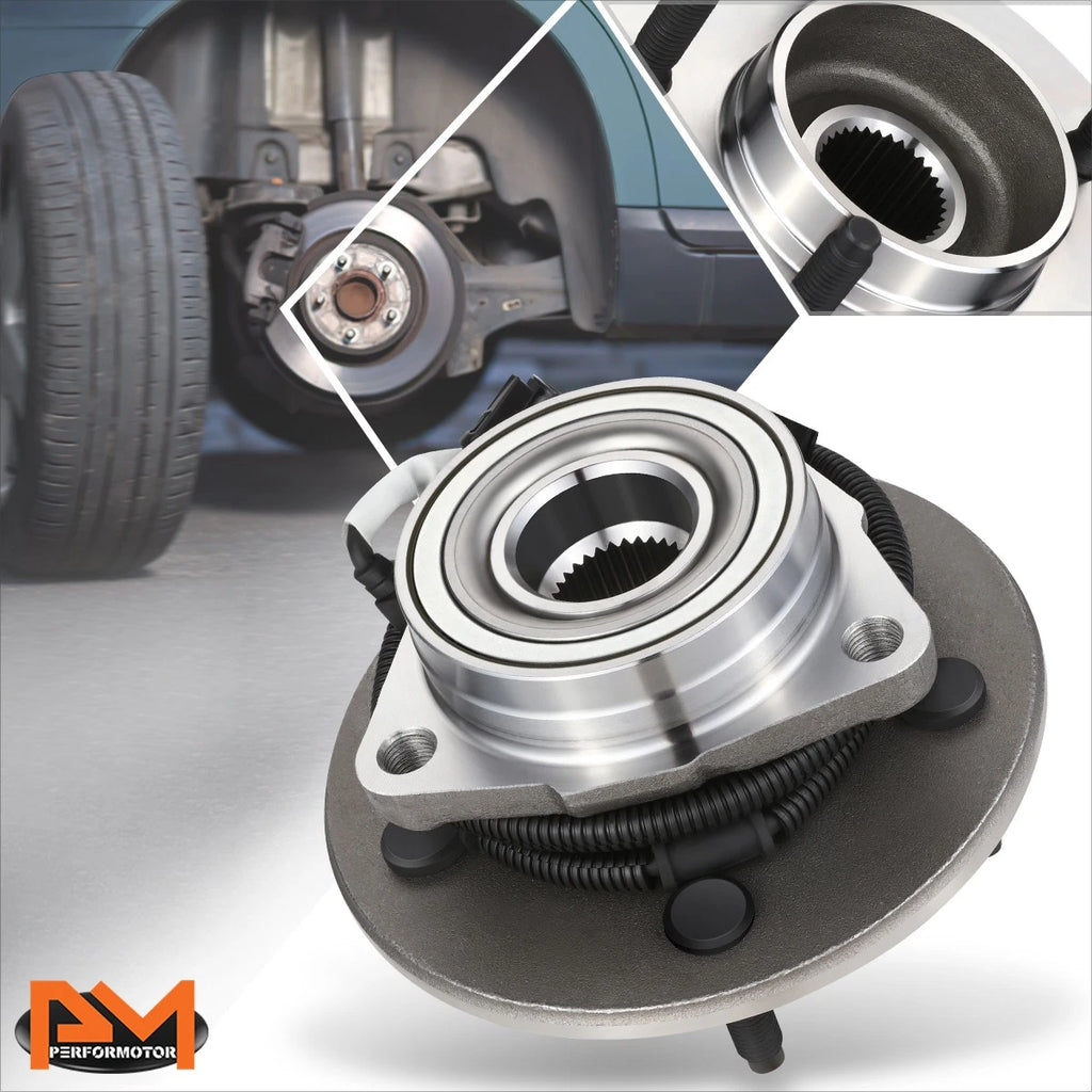 Wheel Hub Bearing Kit w/ ABS Sensor for Ford F150 4WD (1997–2000)