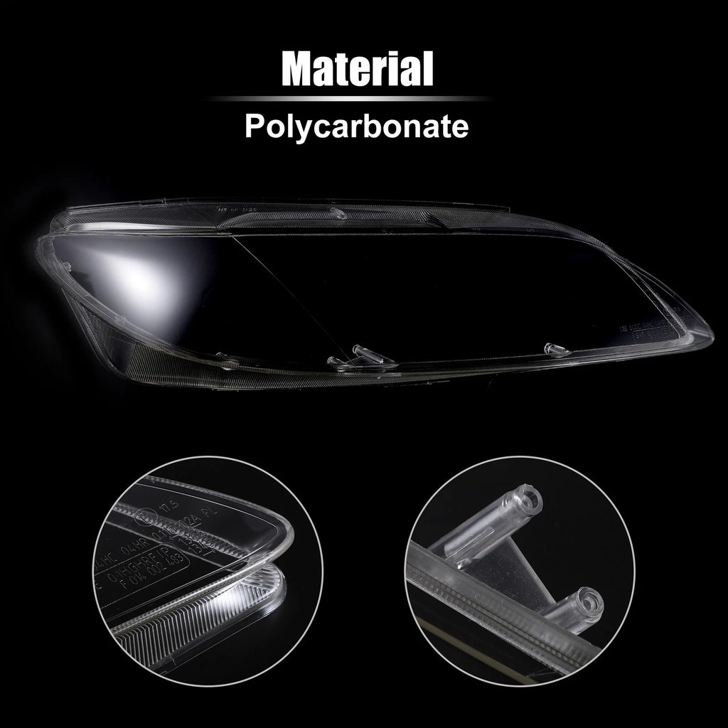 1 Pair Headlight Lens Cover for Mazda 6 (2003–2008)
