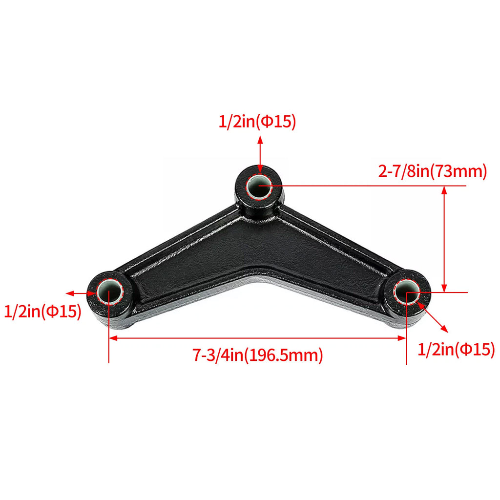 Trailer Leaf Spring Hanger Kit for Tandem Axle Suspension