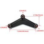 Trailer Leaf Spring Hanger Kit for Tandem Axle Suspension