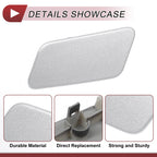 Front Left Washer Nozzle Cover Cap for Lexus LX570 (2016–2021) Silver Tone