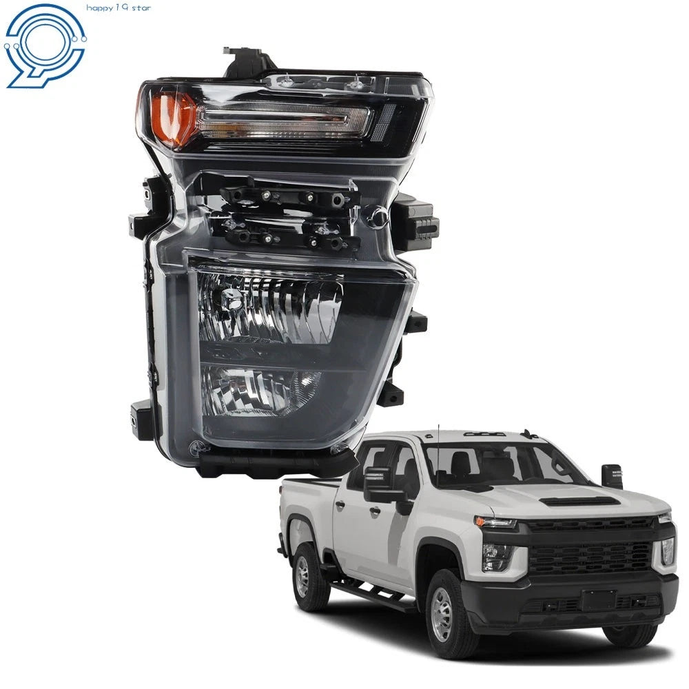 Right Side Halogen Headlight for Chevy Silverado 2500HD (2020–2023)