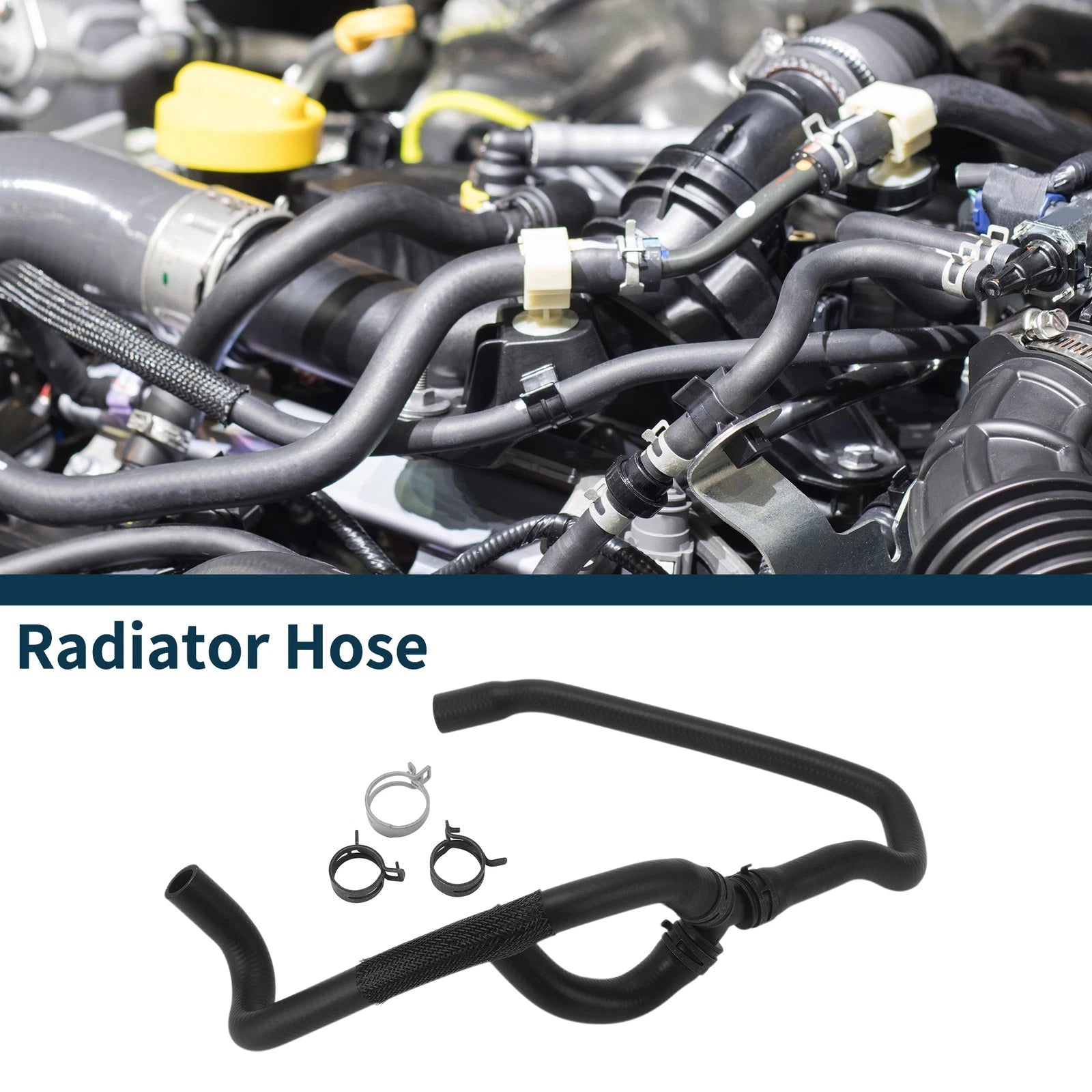 Radiator Hose No.JX618C289EE for Ford Focus 2018 (1.5T) Rubber Pipe