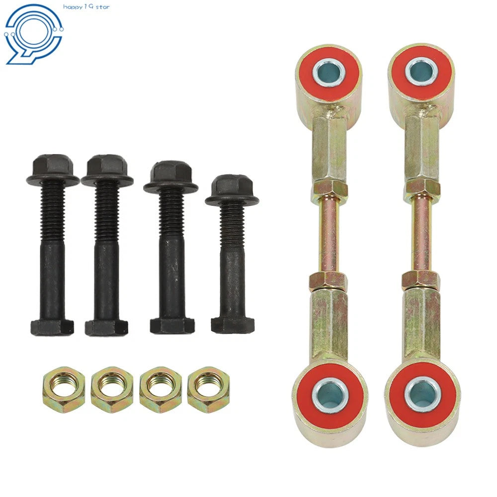 2-4" Lift Kit Front Extended Sway Bar End Link for Jeep Wrangler JK (2007–2018)