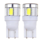 5Pcs Amber Roof Cab Marker Lights with Xenon White LEDs for Chevy GMC