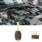 Remote Car Key for Honda (ID46 Chip, 2/3/4 Button, 313.8/315/433)