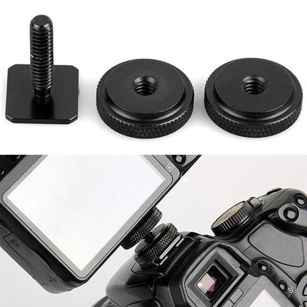 Metal Hot Shoe Adapter Mount for Cameras and Accessories (2010–2023)