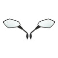 10mm Rear View Mirrors for Kawasaki ZRX1100 (1997–2000) ZRX1200 (2001–2008) Black