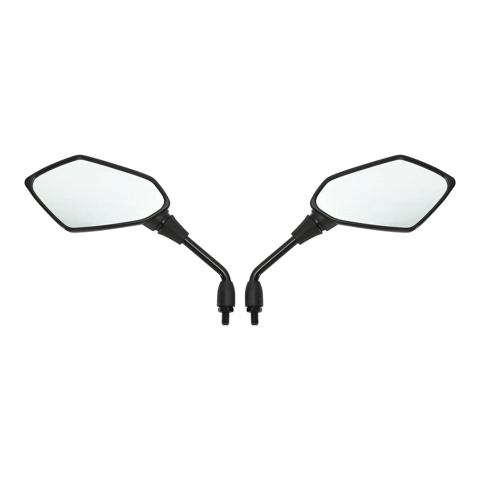 10mm Rear View Mirrors for Kawasaki ZRX1100 (1997–2000) ZRX1200 (2001–2008) Black