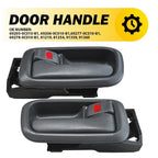 2X Front Interior Door Handle for Toyota Tundra (2000–2006) Gray
