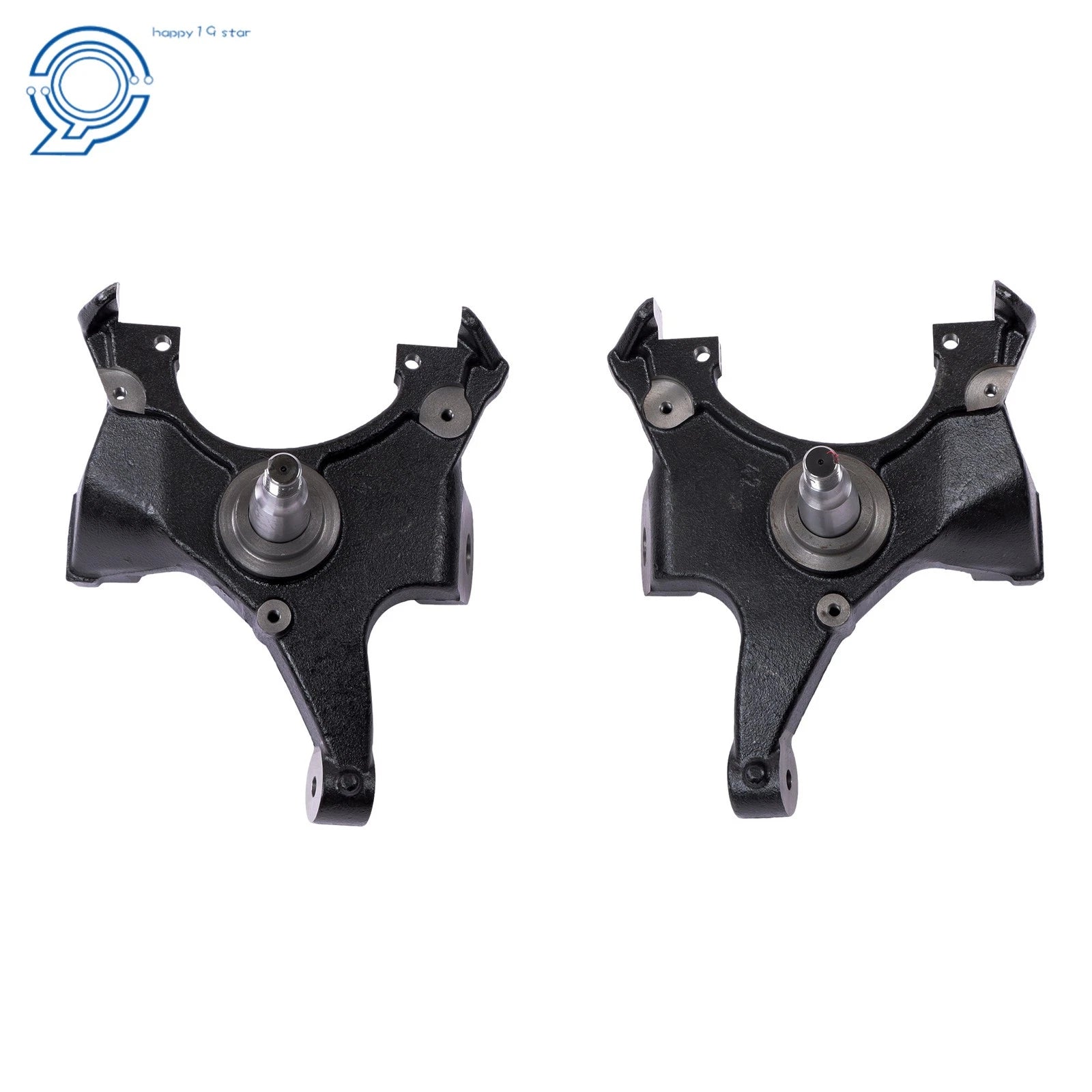 2" Drop Spindles for Chevy Silverado C1500 C2500 2WD (1988–1998) Lowering Kit
