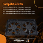 Cooling Fan Assembly for Chevy Impala/Carlo (2000–2003) 620-629 GM3117104 19130418