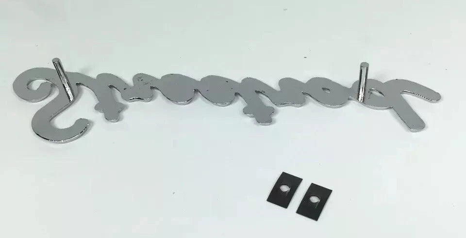 Street Rod Script Chrome Metal Emblem with Drilling Required for Any Vehicle (1950–2026)