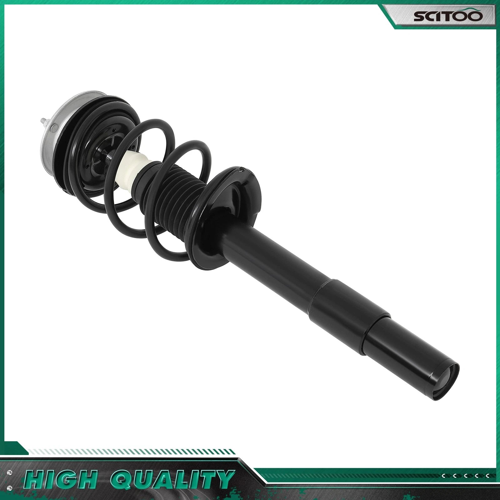 2Pcs Complete Struts Coil Springs Shocks for BMW 525i (2004–2006)