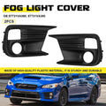 2X Fog Light Covers Bezel Grill 2 Holes for Subaru WRX (2018–2021)