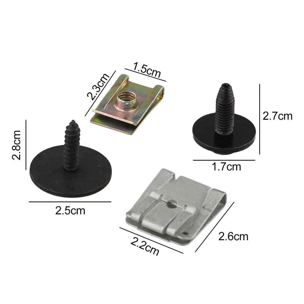 Engine Undertray Fastener Clip Screw for Mercedes-Benz C-Class S203 S204 (2001–2014)