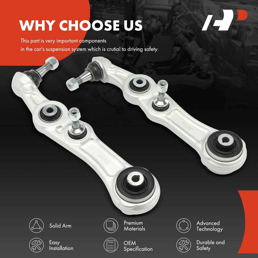 2X Front Lower Rearward Control Arm Ball Joint Assembly for Benz C300 (2015-2021)