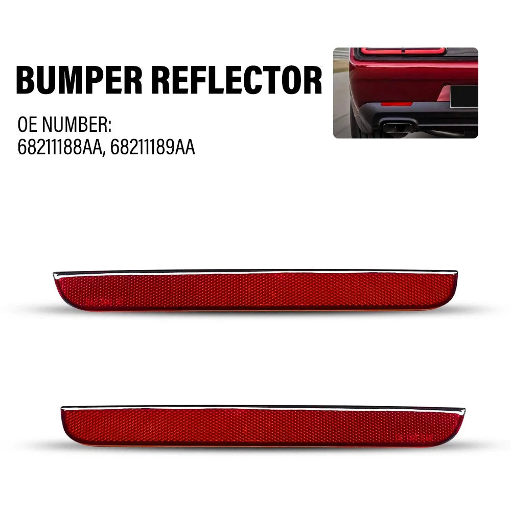 Bumper Reflector Side Marker Lamp 68211189AA for Dodge Challenger (2015–2022)