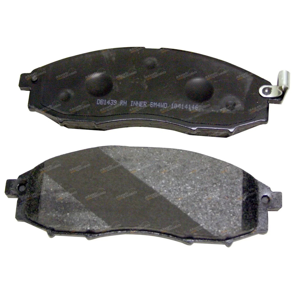 4WD Front Disc Brake Pad Set for Nissan Navara D22 (1997-2016)