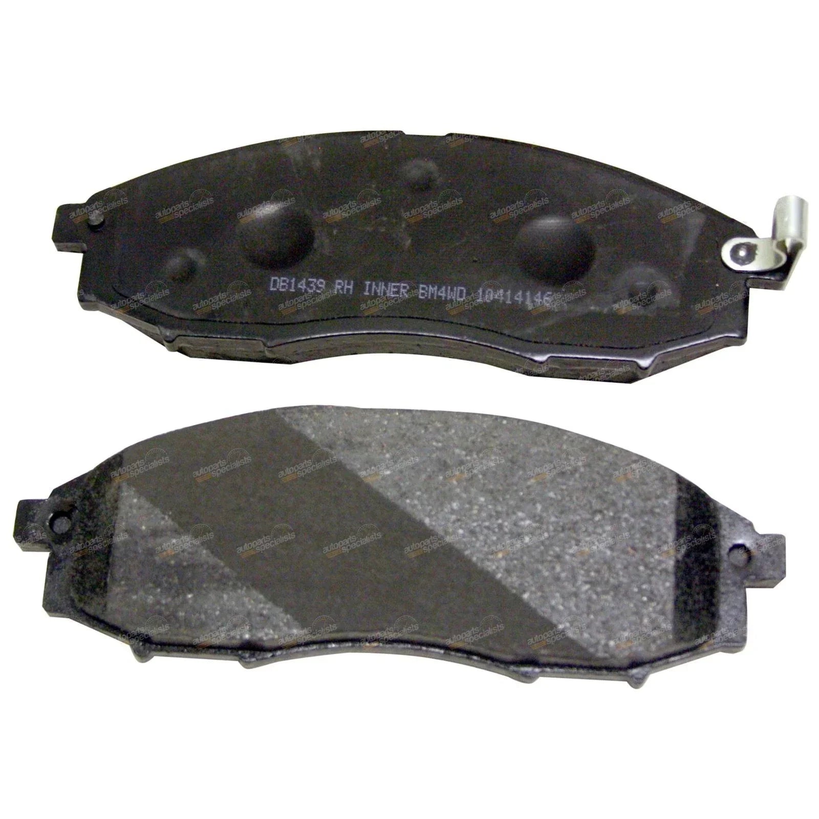 4WD Front Disc Brake Pad Set for Nissan Navara D22 (1997-2016)